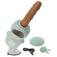 SEX MAŠINA S OVLADAČEM NAHŘÍVÁNÍ DO 42°C POSUVNÝ VIBRÁTOR ROBOT NA ORGASMY  - 71750764 - 3