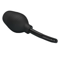 Černý intimní irigátor s balónkem pro anální sex a klystýr 310 ml - 74021258 - 5