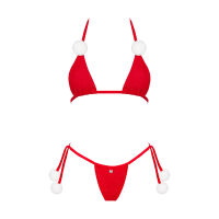 Obsessive Bobble Girl vánoční souprava spodního prádla bikini - 76421194 - 5