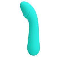 Zelený měkký silikonový vibrátor na bod G 12 funkcí - 73186190 - 3