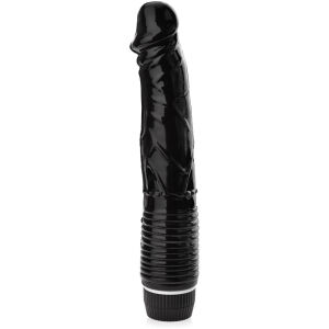 GELOVÝ VIBRÁTOR ELASTICKÝ PENIS DILDO S NASTAVITELNÝMI VIBRACEMI - 70761169