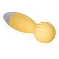 Žlutý mini masážní wand 12 funkcí vodotěsný 14 cm - 78419081 - 6