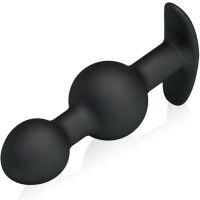 VIBRAČNÍ ANAL PLUG S MANUÁLNÍMI VIBRACEMI KULIČKOVÝ ANÁLNÍ KOLÍK  - 78468818 - 4