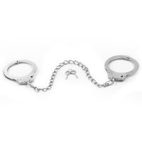 Klasické kovové pouta na nohy gadget bondage - 75070390 - 2