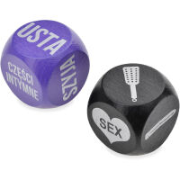 BDSM erotické kostky pro páry hra s úkoly dominance a podřízenost - 73996815 - 2