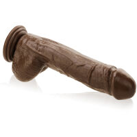 OHROMNÝ  23 cm REALISTICKÝ PENIS - DILDO S PŘÍSAVKOU - 72980704 - 2
