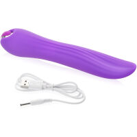 VIBRÁTOR  JAZYK ORGASMOVÝ MASAŽÉR ANUSU A KLITORISU - 10 FUNKCÍ - 75595105 - 2