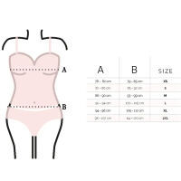 Komplet svůdná košilka + tanga Dkaren Lori - 70640400 - 5