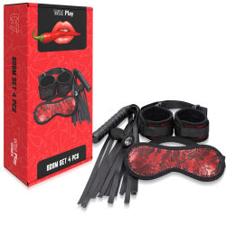 Smyslný set s krajkou BDSM EROSPACE WILD PLAY C7 4 produkty - 74562019