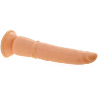 HLADKÉ DILDO NA SILNÉ PŘÍSAVCE UMĚLÝ PENIS  22 cm - 75612871 - 2
