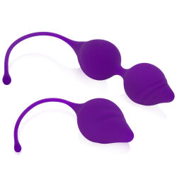 Gejša kuličky slzičky sada na cvičení Kegelových svalů jednotlivé a dvojité - 77075553