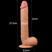VELKÉ OBJEMNÉ REALISTICKÉ DILDO MUŽSKÝ PENIS NA PŘÍSAVCE  - 53248605 - 4