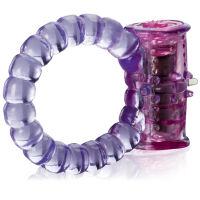 EREKČNÍ KROUŽEK S VIBRACEMI A STIMULAČNÍMI JAZÝČKY  - WRW 1019-8 - 2