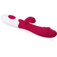 VIBRÁTOR - DVOJITÉ VIBRACE - 30 FUNKCÍ + STIMULÁTOR KLITORISU - 73444791 - 2