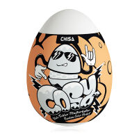 Bílé gelové vajíčko masturbátor s lubrikantem pro muže - 70203921 - 5