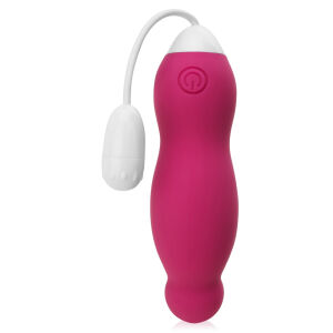 ERGONOMICKÉ VAGINÁLNĚ-ANÁLNÍ VAJÍČKO 12 PROGR. SEX STIMULACÍ  – 71167944