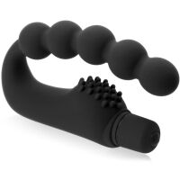VIBRUJÍCÍ MASAŽÉR PROSTATY A HRÁZE PRUŽNÁ KONCOVKA VÝSTUPKY - 79609709 - 2
