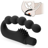 VIBRUJÍCÍ MASAŽÉR PROSTATY A HRÁZE PRUŽNÁ KONCOVKA VÝSTUPKY - 79609709 - 5