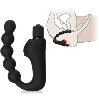 VIBRUJÍCÍ MASAŽÉR PROSTATY A HRÁZE PRUŽNÁ KONCOVKA VÝSTUPKY - 79609709 - 4