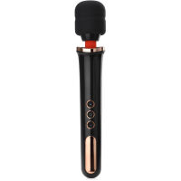 SUPER VÝKONNÝ EROTICKÝ MASAŽÉR ORGASMOVÝ MASTURBÁTOR VIBRÁTOR MAGIC WAND ČERNÁ BARVA - 74577810 - 3