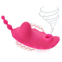 SACÍ A VIBRAČNÍ MASAŽÉR DO KALHOTEK VIBRÁTOR OVLÁDANÝ APLIKACÍ 9 FUNKCÍ  - 70095280 - 6