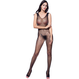 Erotický bodystocking sexy overal síťovina – 79084959