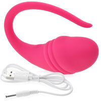 STIMULAČNÍ VIBRAČNÍ VAJÍČKO OVLÁDANÉ APLIKACÍ - 9 FUNKCÍ  - 72566182 - 4