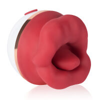 Masturbátor pro ženy sání úst s jazýčkem pro orální sex - 73966343 - 2