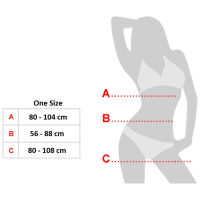 KRAJKOVÉ BODYSTOCKING NA RAMÍNKA SEX KOMBINÉZA  – 77035012 - 3