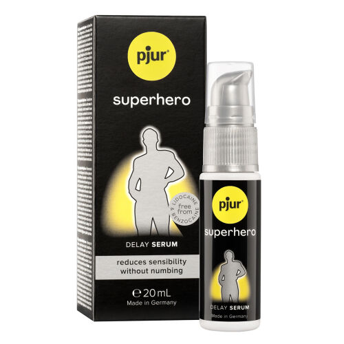 Pjur Superhero stimulační sérum zpožďující ejakulaci 20 ml - 77622050