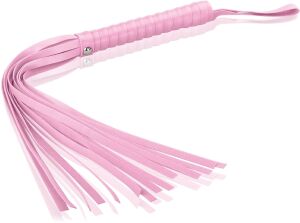 RŮŽOVÁ KOŽENÁ DŮTKA 48 cm – ROF 62004