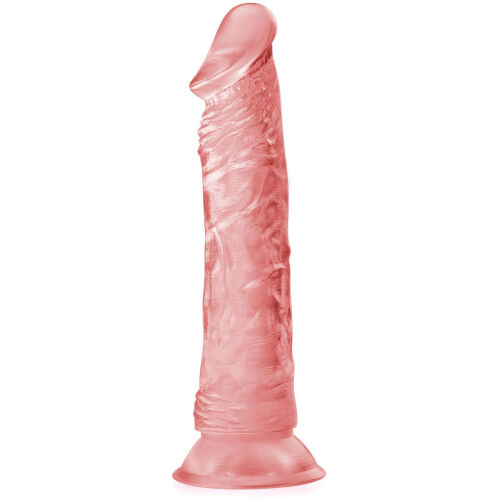 PRUŽNÉ DILDO NA PŘÍSAVCE ZARUČUJE REALISTICKÉ PROŽITKY - 78624709