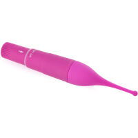 MASAŽÉR KLITORISU DOKONALÝ VIBRÁTOR STIMULUJÍCÍ KLITORIS MASTURBÁTOR PRO NI FIALOVÁ BARVA- 73553707 - 2