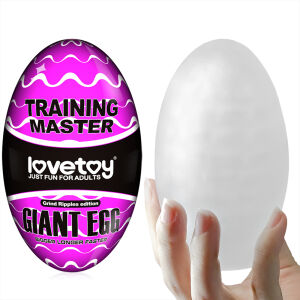 Elastický gelový masturbátor s pruhy pro muže 13 cm - 76023145