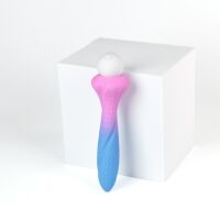 Mini vibrátor wand 2v1, 10 režimů - 70775948 - 2