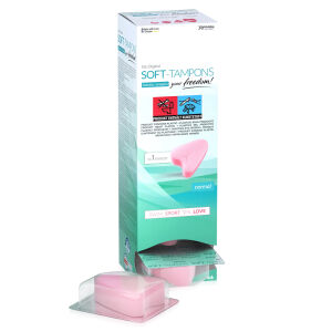 Houbičkové tampony pro použití během sexu SOFT TAMPONS MINI 10 ks - 78063902