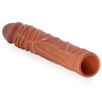 Zvětšovací nástavec +4 cm prodlužovací nástavec na penis - 71940234 - 2