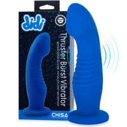 Realistický ohebný pruhovaný vibrátor 9 funkcí 18 cm - 74267554