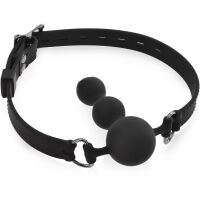 SILIKONOVÝ ROUBÍK BDSM KULIČKOVÉ DILDO STRAP-ON 2V1 - 79026555 - 3