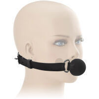 SILIKONOVÝ ROUBÍK BDSM KULIČKOVÉ DILDO STRAP-ON 2V1 - 79026555 - 5