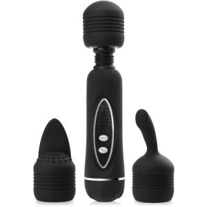 PRETTY LOVE „ MAGICAL MASSAGER” – SILIKONOVÝ MASAŽÉR CELÉHO TĚLA + 3 VÝMĚNNÉ NÁVLEKY – 80888062