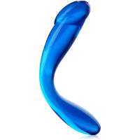 DVOUSTRANNÉ MODRÉ  DILDO MĚKKÉ, OHEBNÉ SSD 657183 - 3