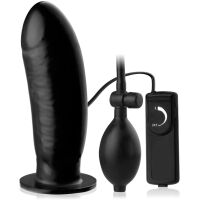 VELKÝ NAFUKOVACÍ PENIS S VIBRACEMI  - LBB 008078A - 2