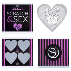 Scratch & Sex Lesbická erotická stírací hra s pozicemi LGBT - 70656981