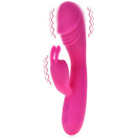 SILIKONOVÝ  KRÁLÍČEK - VIBRÁTOR PRO STIMULACI BODU G A KLITORISU - 12 FUNKCÍ - 77190988 - 3
