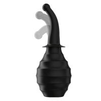 Černý irigátor hruška klystýr pro anální sex 330 ml - 72303103 - 5