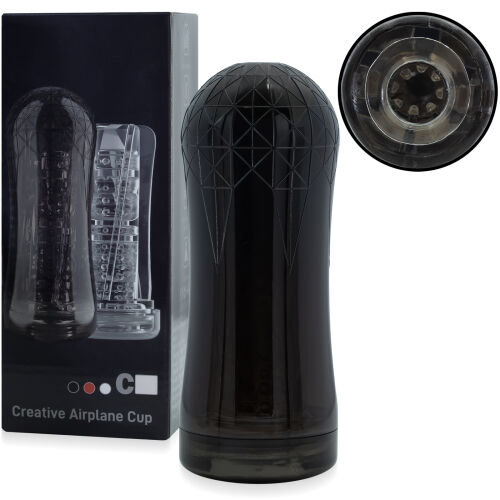 Umělá gelová pochva v černé tubě vnitřek s výstupky - 72738661