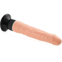 PRUŽNÝ PENIS, REALISTICKÝ VIBRÁTOR, PENETRÁTOR NA PŘÍSAVCE  - 71472237 - 2
