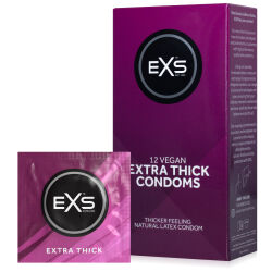 Odolné kondomy EXS EXTRA THICK 12 ks - 72288856