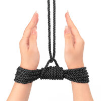 Černý bavlněný provaz na svazování 10 m příslušenství BDSM - 76435739 - 4